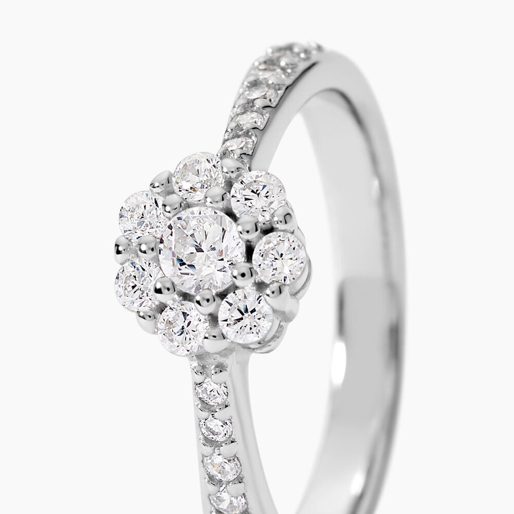 Bague Firmin Argent Blanc Oxyde De Zirconium - Bijoux fantaisie Femme | Marc Orian