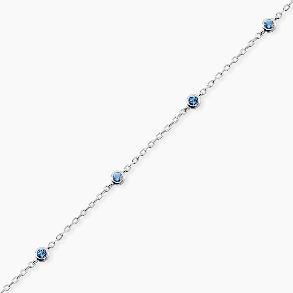 Bracelet Thesee Argent Blanc Oxyde De Zirconium - Bracelets fantaisie Femme | Marc Orian