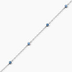 Bracelet Thesee Argent Blanc Oxyde De Zirconium - Bracelets fantaisie Femme | Marc Orian