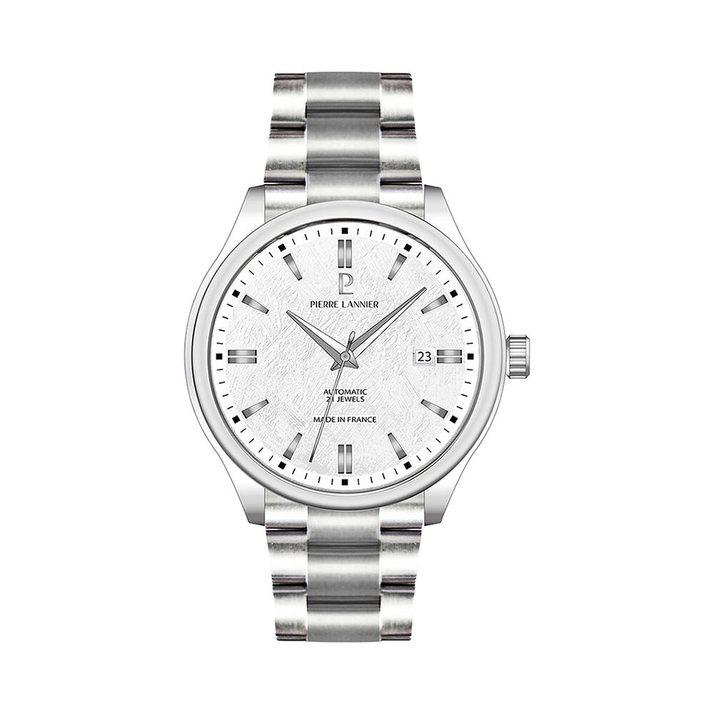 Montre Pierre Lannier Lannier Velin Argent&eacute; - Montres automatiques Homme | Marc Orian