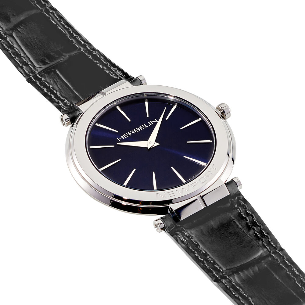 Montre Herbelin Newport Slim Bleu - Montres classiques Homme | Marc Orian