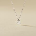 Collier Solitaire Argent Lyanna - Colliers solitaires Femme | Marc Orian