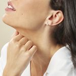 Boucles D'oreilles Pendantes Evana Or Jaune Oxyde De Zirconium - Pendantes Femme | Marc Orian