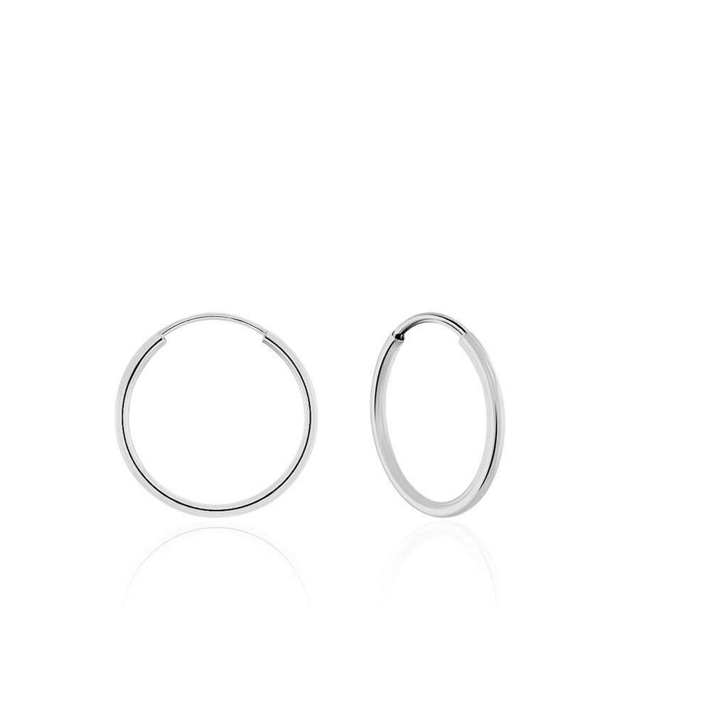 Cr&eacute;oles Dominae Or Blanc - Cr&eacute;oles Femme | Marc Orian