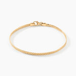 Bracelet Or Jaune Izel Maille Anglaise - Bracelets mailles Femme | Marc Orian