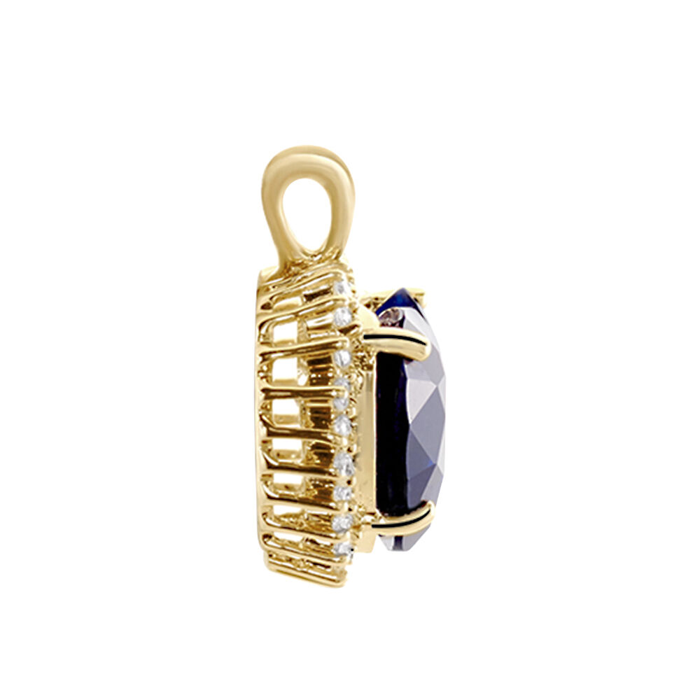 Pendentif Nelsa Plaqué Or Jaune Oxyde De Zirconium - Pendentifs Femme | Marc Orian