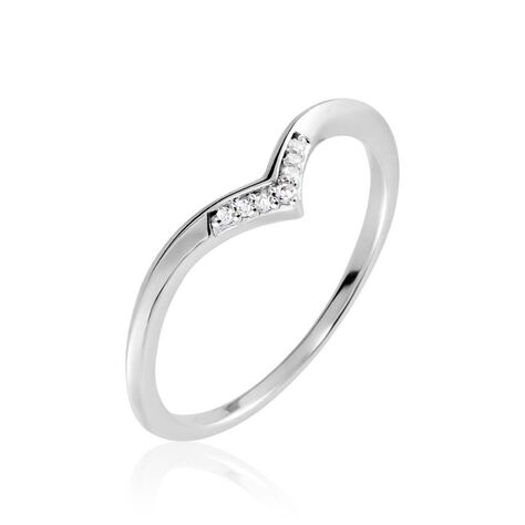 Bague Tami Argent Blanc Oxyde De Zirconium - Bagues Femme | Marc Orian