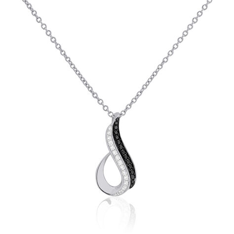 Collier Priscillia Argent Blanc Oxyde De Zirconium - Colliers avec pierres Femme | Marc Orian