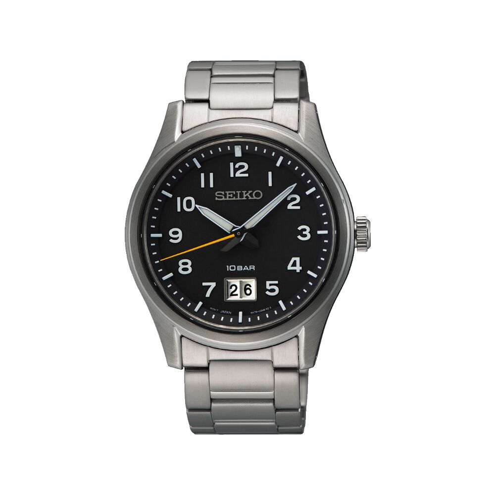 Montre Seiko Sport Noir - Fête des pères Homme | Marc Orian