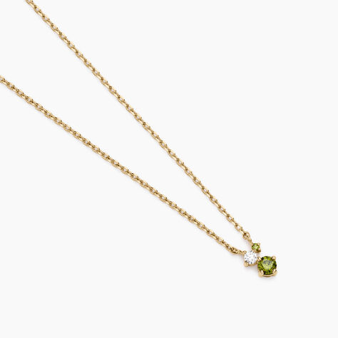 Collier Sharleen Plaqué Or Jaune Oxyde De Zirconium - Colliers avec pierres Femme | Marc Orian