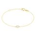 Bracelet Or Jaune Ava Oxyde De Zirconium - Bracelets chaînes Enfant | Marc Orian