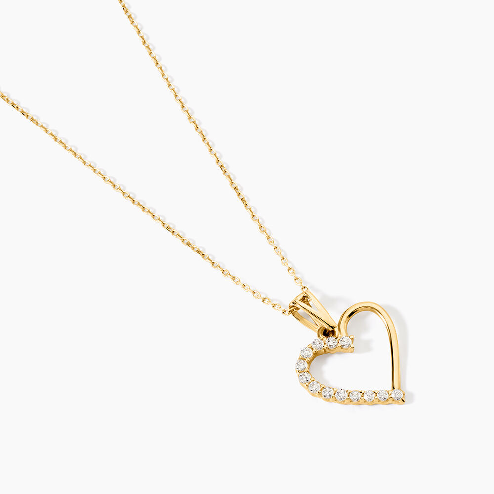 Collier Or Jaune Chantelle Oxydes De Zirconium - Colliers avec pierres Femme | Marc Orian