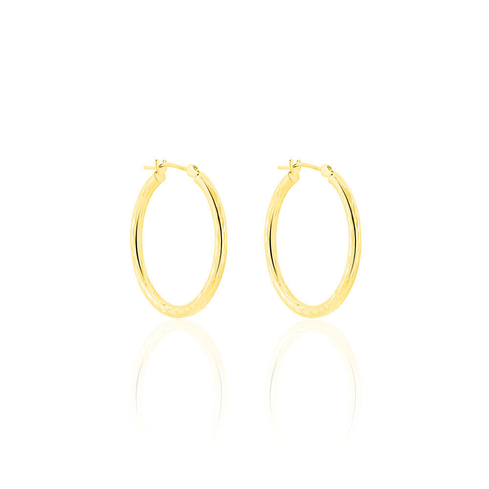 Créoles Cayla Or Jaune - Créoles Femme | Marc Orian
