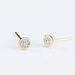Boucles D'oreilles Puces Or Jaune Diamants - Puces Femme | Marc Orian