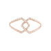 Bague Lisa Or Rose Diamant - Bagues pierres précieuses Femme | Marc Orian