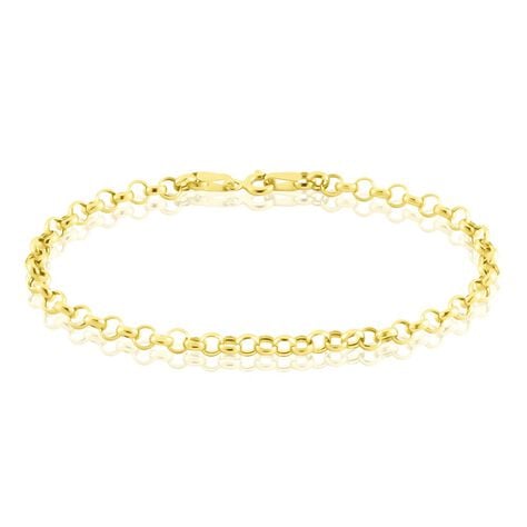 Bracelet Elviaae Maille Jaseron Or Jaune - Bracelets mailles Femme | Marc Orian