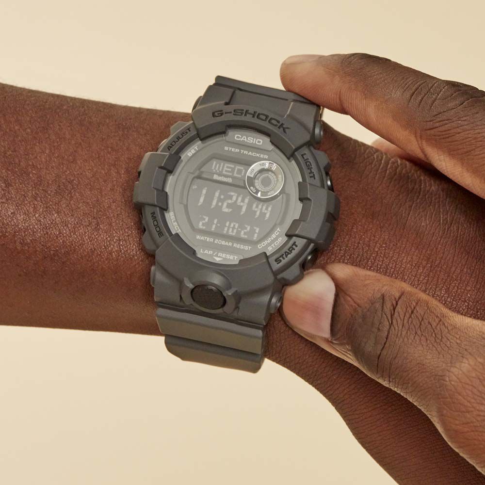 Montre Connectée Casio G-shock Fond Gris - HUMHG0G0050 • Marc Orian |  Bijouterie en ligne