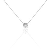 Collier Peinda Argent Blanc Oxyde De Zirconium