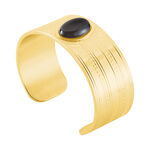 Bracelet Jonc Imagine Segolene Acier Jaune Pierre De Synthese - Bracelets joncs Femme | Marc Orian