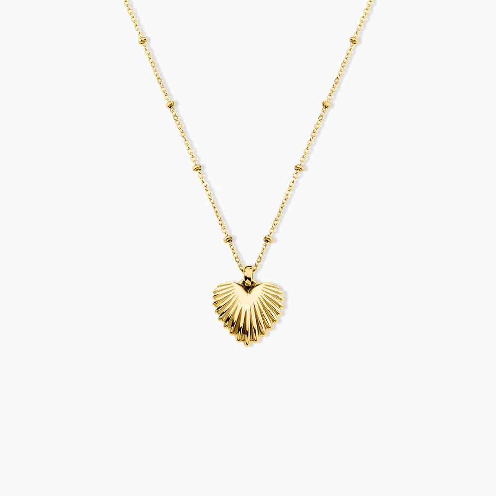 Collier Gladis Acier Jaune - Colliers fantaisie Femme | Marc Orian