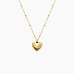 Collier Gladis Acier Jaune - Colliers fantaisie Femme | Marc Orian