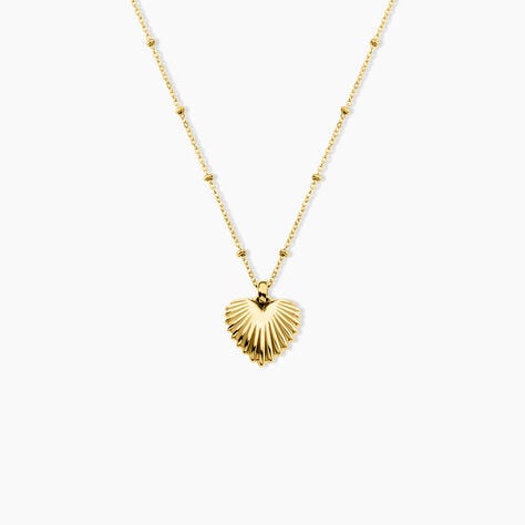 Collier Gladis Acier Jaune - Colliers fantaisie Femme | Marc Orian