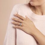 Bague Malou Argent Blanc Oxyde De Zirconium - Bijoux fantaisie Femme | Marc Orian