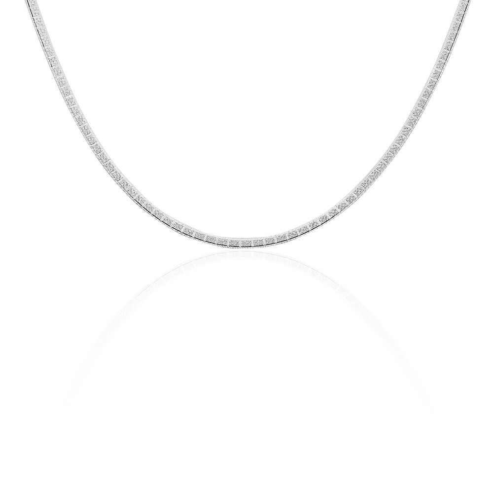 Collier Nuriaae Argent Blanc - Chaines Femme | Marc Orian