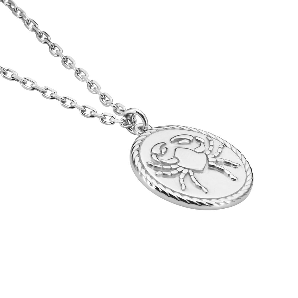 Collier Argent Blanc Lew - Colliers Homme | Marc Orian