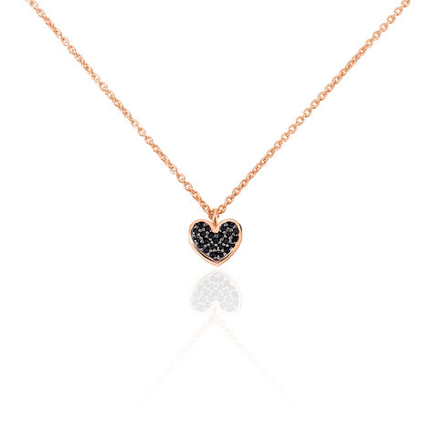 Collier Mallaurie Argent Rose Oxyde De Zirconium - Colliers avec pierres Femme | Marc Orian