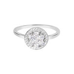 Bague Eryne Argent Blanc Oxyde De Zirconium - Bijoux fantaisie Femme | Marc Orian