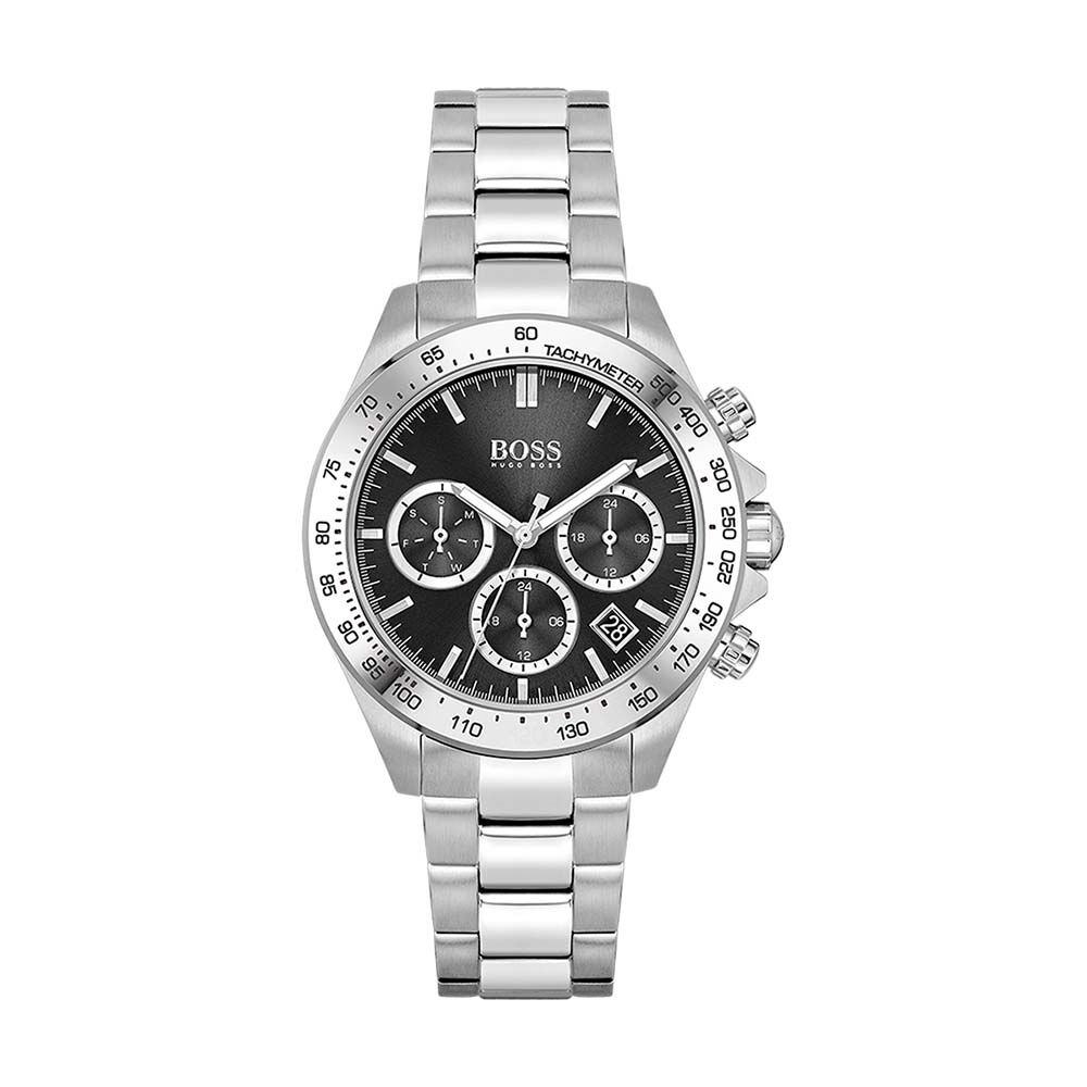 Montre Boss Novia Acier Noir - HIMFBQN0N50 • Marc Orian | Bijouterie en  ligne