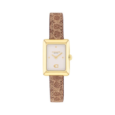 Montre Coach Mara Blanc - Nouveautés Femme | Marc Orian