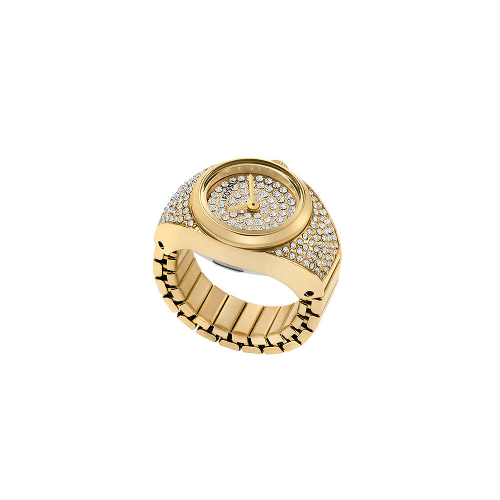 Montre Fossil Watch Ring Doré - Montres étanches Femme | Marc Orian