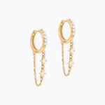 Cr&eacute;oles Marisol Plaqu&eacute; Or Jaune Oxyde De Zirconium - Cr&eacute;oles Femme | Marc Orian