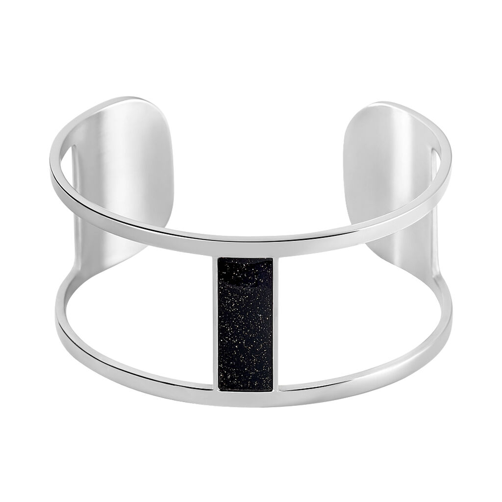 Bracelet Jonc Aness Acier Blanc - Bracelets joncs Femme | Marc Orian