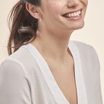 Boucles D'oreilles Pendantes Gulbeyaz Or Jaune Oxyde De Zirconium - Pendantes Femme | Marc Orian