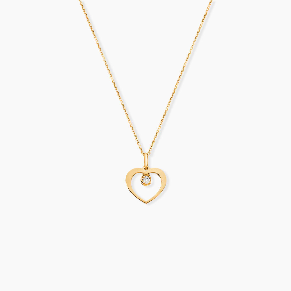 Collier Rohanna Or Jaune Oxyde De Zirconium - Colliers avec pierres Femme | Marc Orian