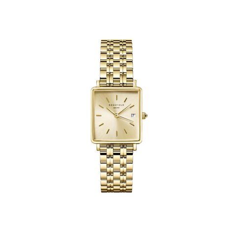 Montre Rosefield Boxy Xs Champagne - Montres &eacute;tanches Femme | Marc Orian