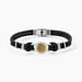 Bracelet Paulette Acier Blanc - Bracelets cordons Homme | Marc Orian