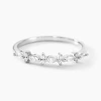 Bague Naura Argent Blanc Oxyde De Zirconium