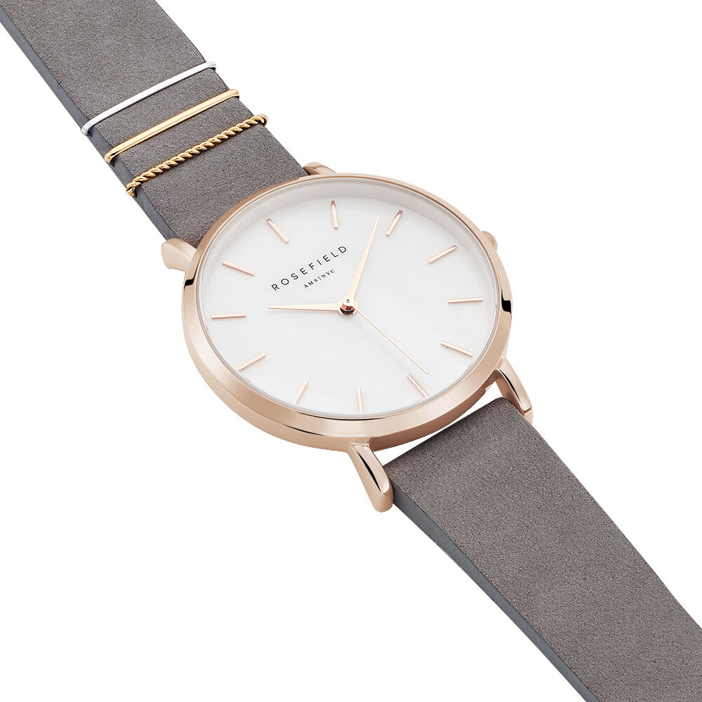 Montre Rosefield West Village Blanc - Montres &eacute;tanches Femme | Marc Orian