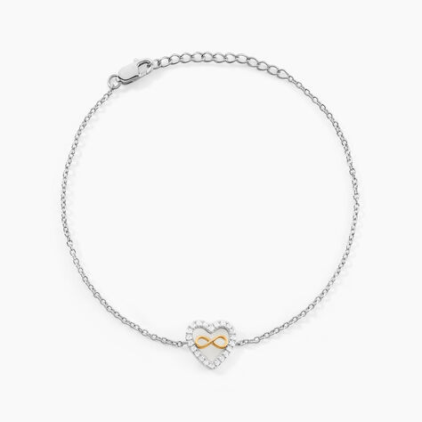 Bracelet Floe Or Jaune Oxyde De Zirconium - Fête des mères Femme | Marc Orian