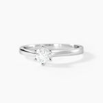 Bague Athena Or Blanc Diamant - Parures de mariage Femme | Marc Orian