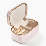 Boite &agrave; Bijou Tissu Rose - Id&eacute;es cadeaux Famille | Marc Orian