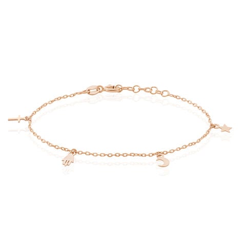 Bracelet Vao Argent Rose - Bracelets fantaisie Femme | Marc Orian