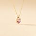 Collier Rosaline Or Jaune Amethyste Et Oxyde De Zirconium - Colliers avec pierres Femme | Marc Orian
