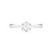 Bague Solitaire Athena Or Blanc Diamant