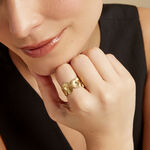 Bague Acier Jaune - Bijoux fantaisie Femme | Marc Orian