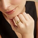 Bague Acier Jaune - Bagues dorées Femme | Marc Orian